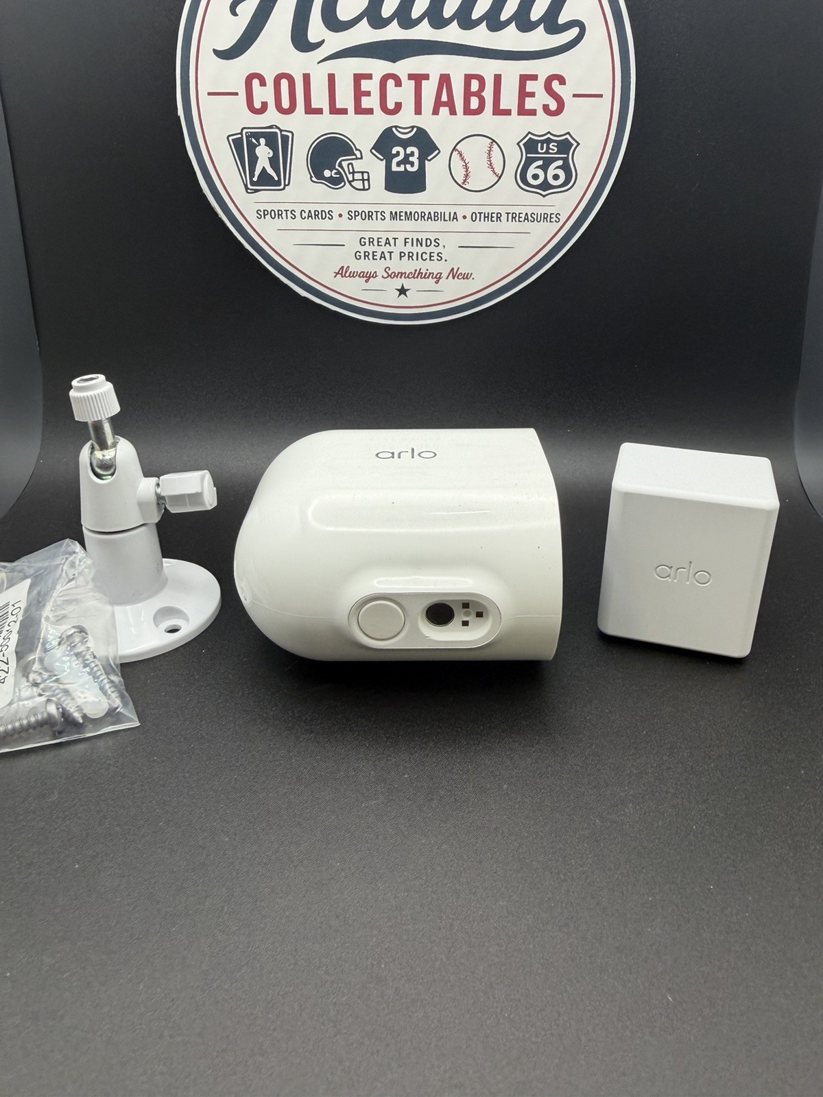 Arlo Pro 5S 2K Indoor/Outdoor Wire Free Spotlight Security Camera – White