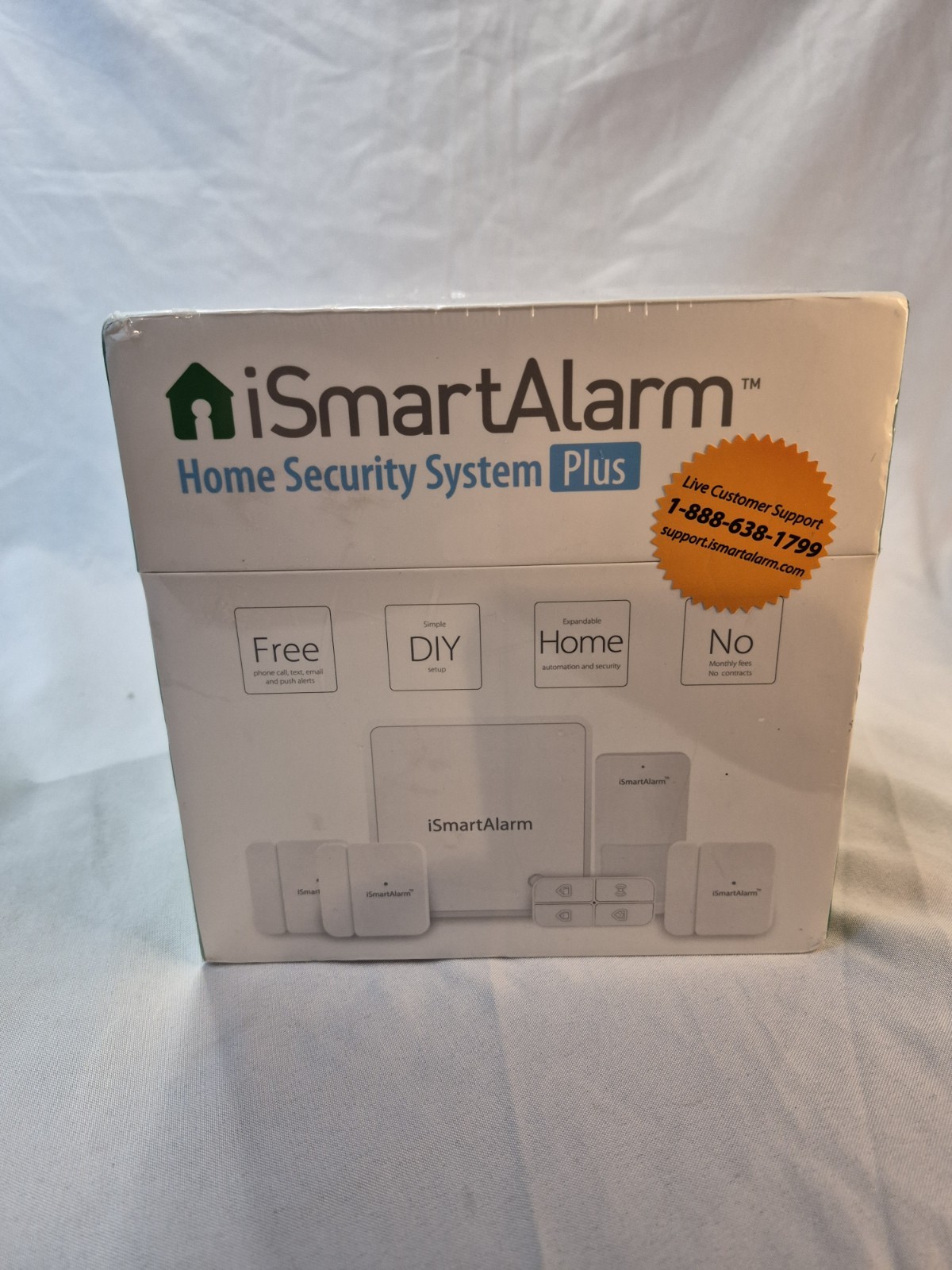 New / iSmart Alarm Home Security System PLUS / Protect Your Family