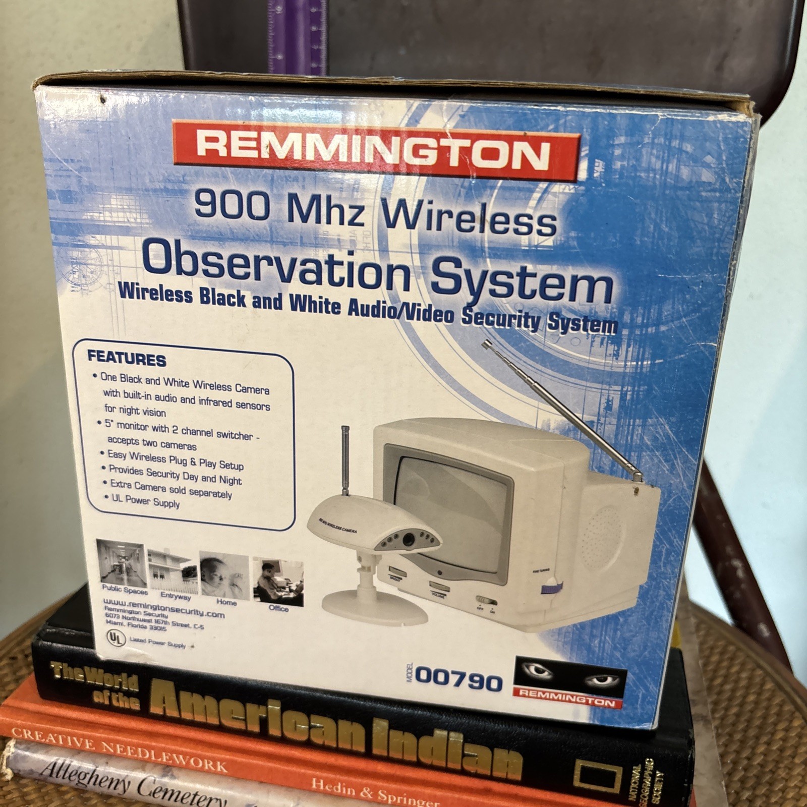 VTG 90s Remington – 900 MHz Wireless Observation System Model 00790 RARE Prop
