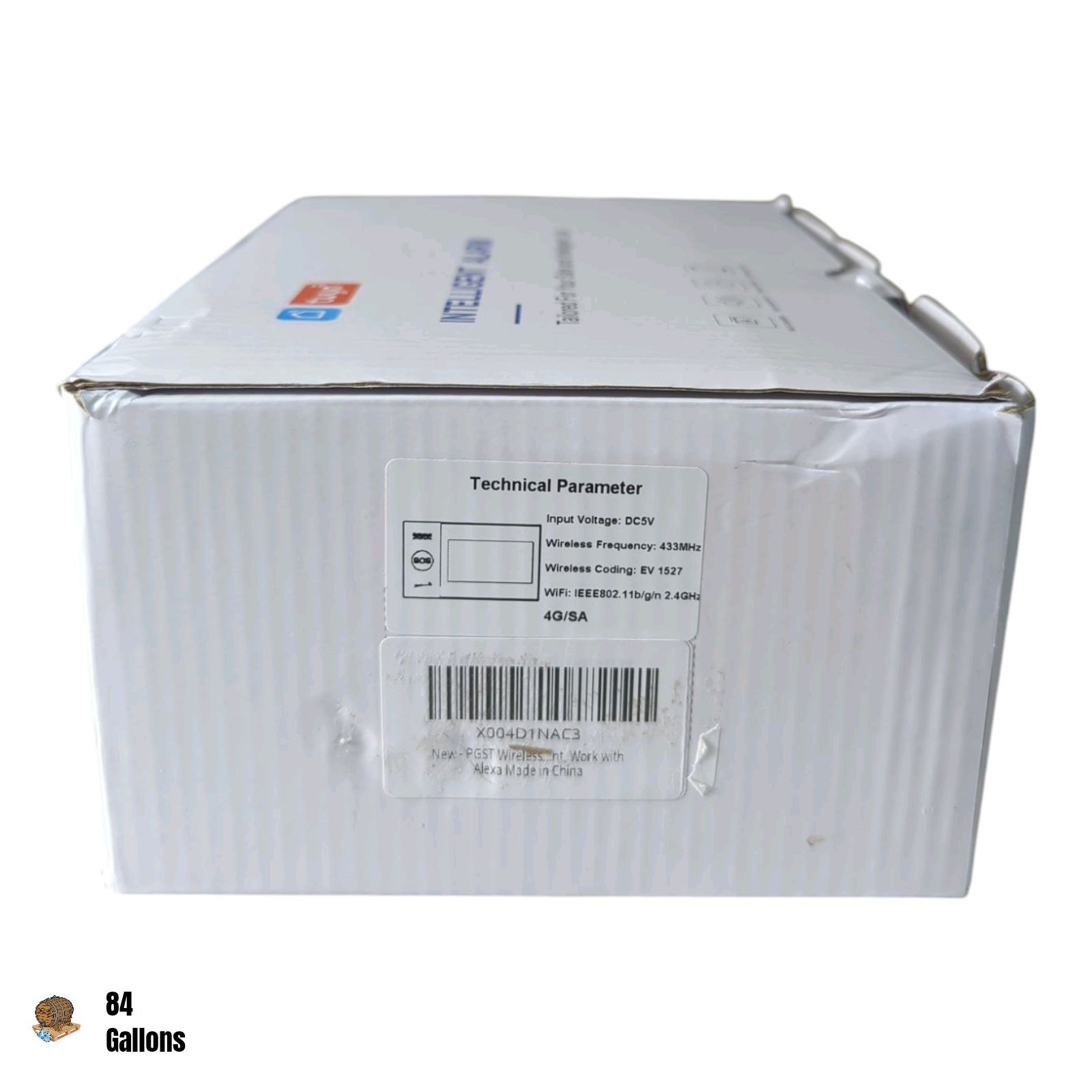 Wireless Smart Home Alarm System – ‎PG107F with Door & Motion Sensors Remote