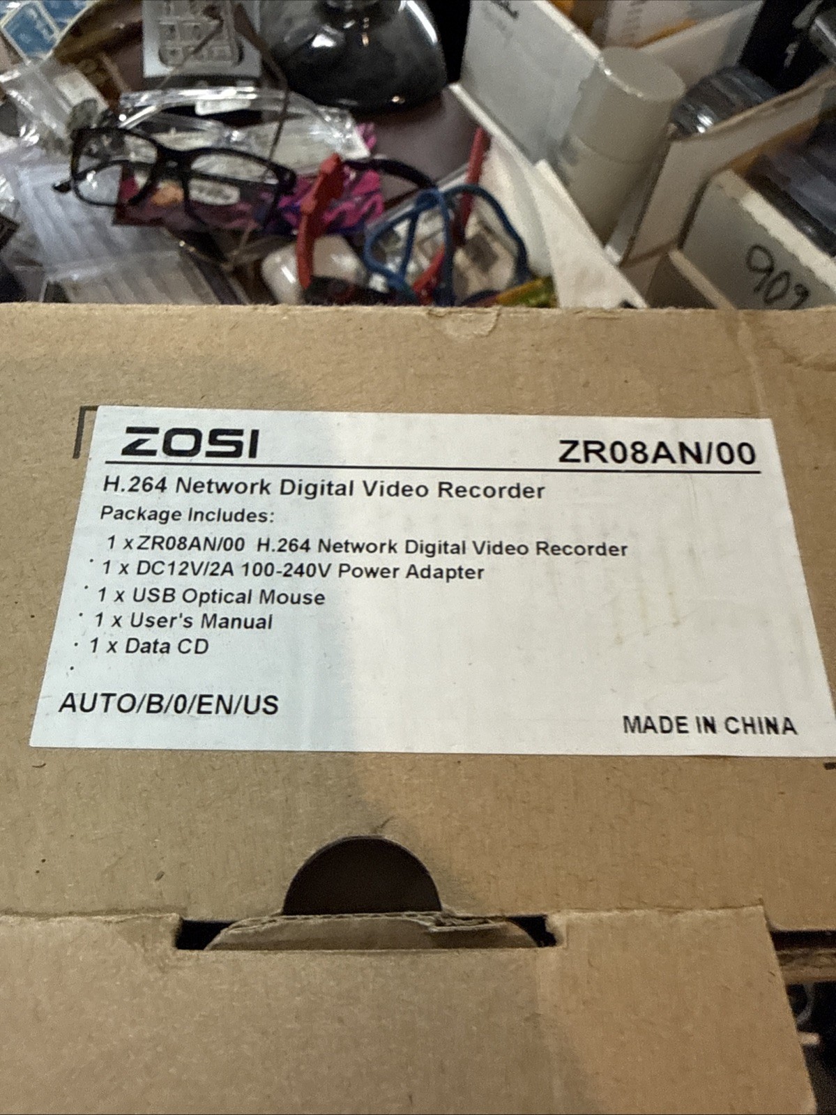 ZOSI 4AK-2112B-BS-US Digital Security Camera System 4-Pack W/ Base DVR ZR08AN/00