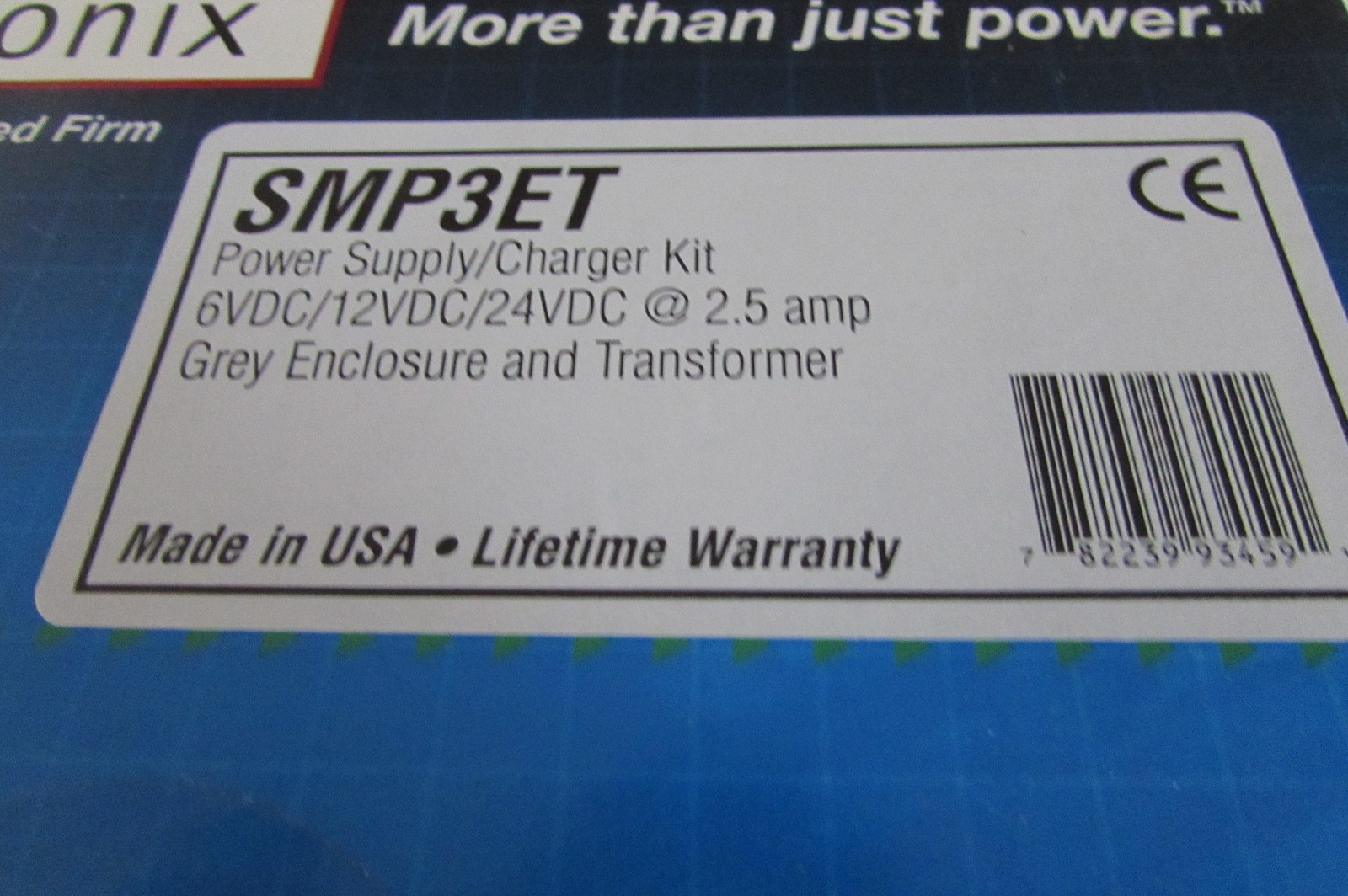 Altronix SMP3ET Power Supply Charger 6 12 24 VDC 2.5 Amp Security 60 day returns