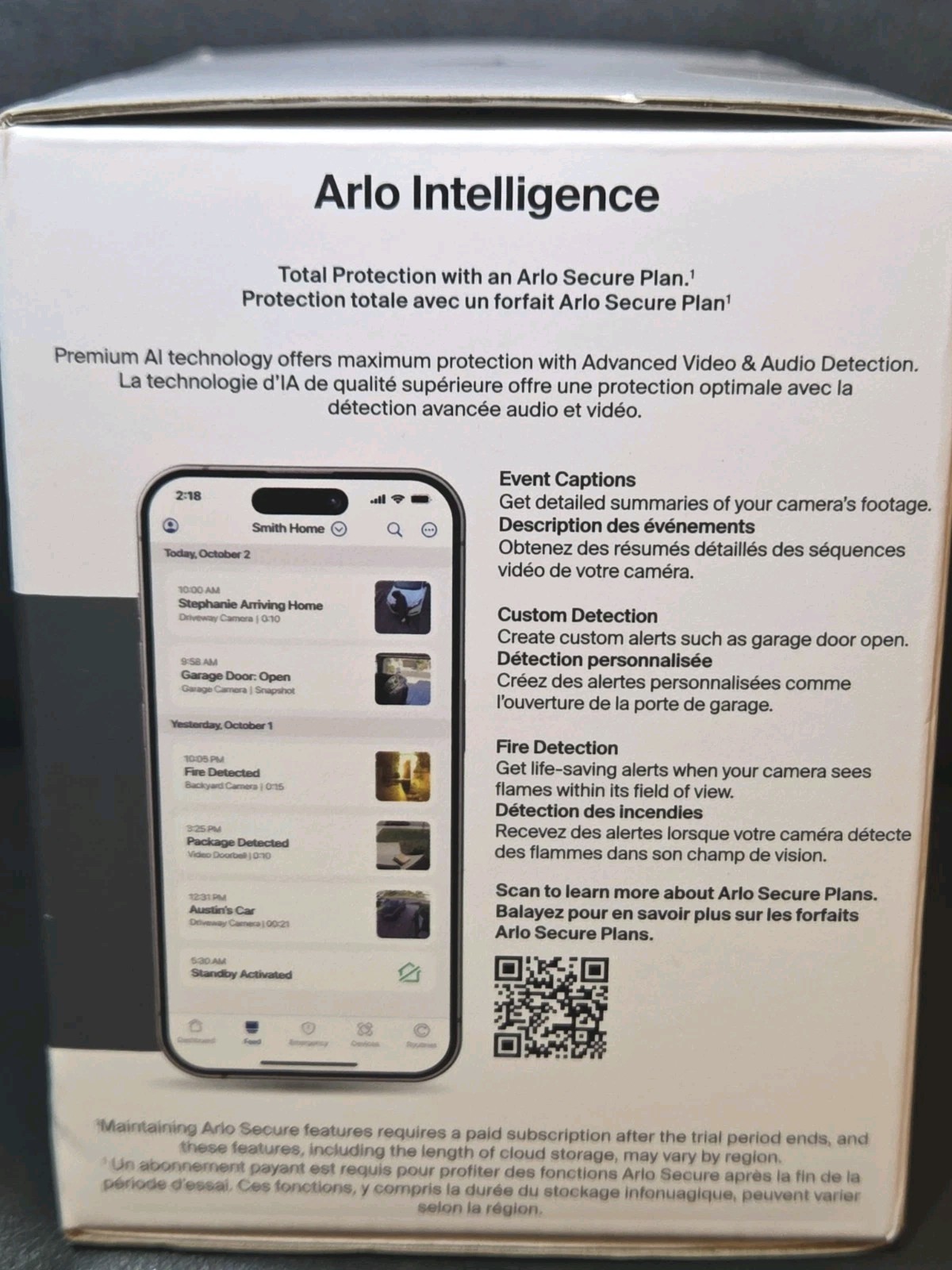 Arlo Ultra 4K HDR 3rd Gen Single Add On Security Camera Battery Powered NwSealed