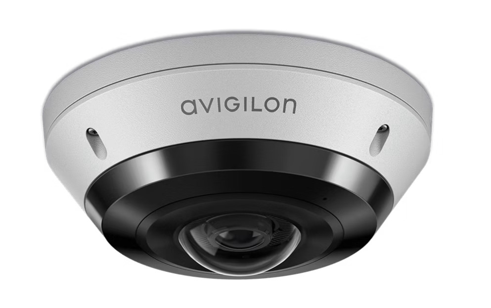 New Avigilon 8.0C-H5A-FE-DO1-IR 8MP IP IR Fisheye Panoramic Network Dome Camera