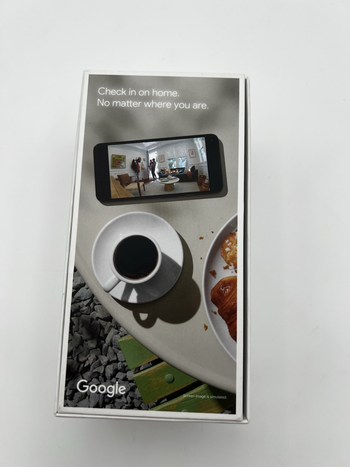 Google Nest Cam Indoor Wired 2nd Gen Snow Security Camera Complete Tested