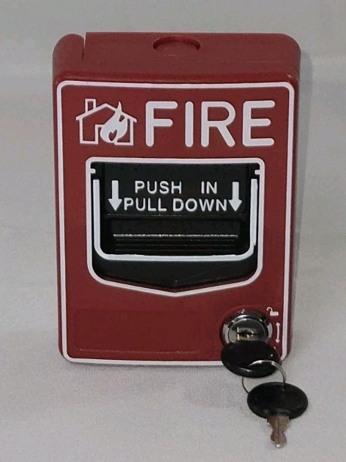 Emergency Alarm Station with Key Conventional Dual Action Manual Call Point P…