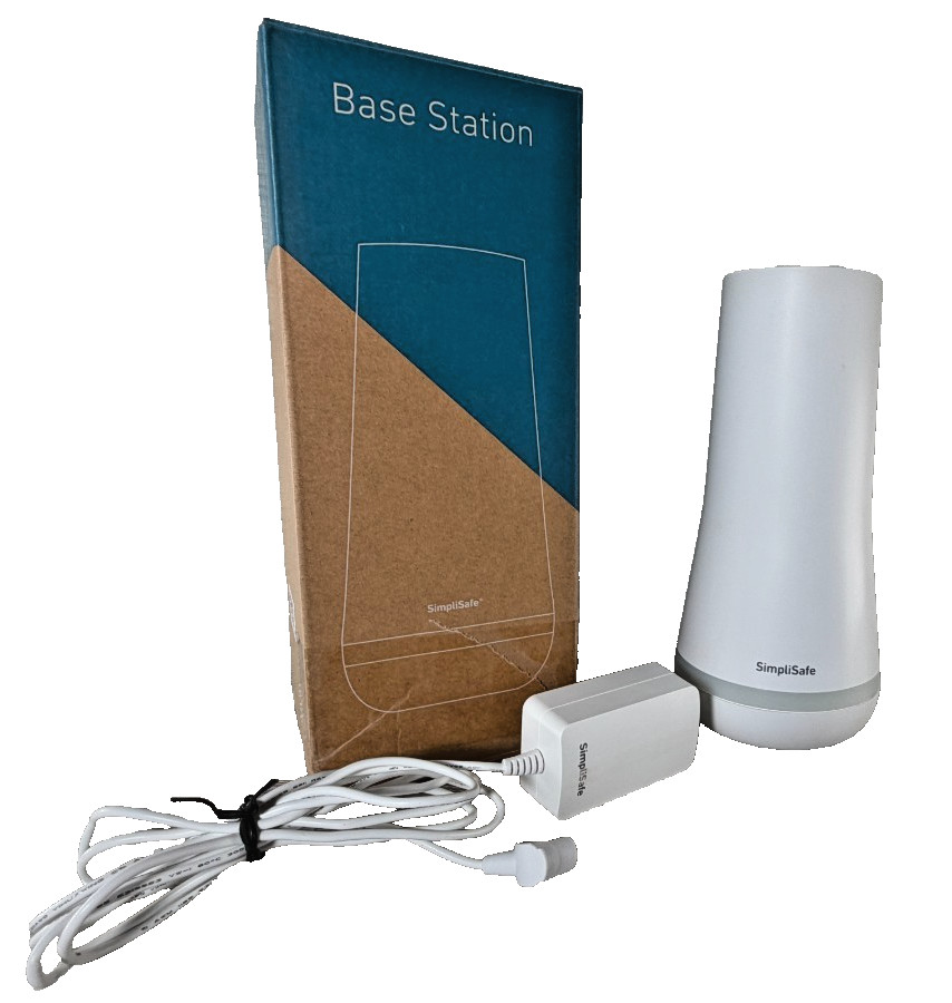 Simplisafe SSBS3 Home Security Alarm Base Station With Power Supply Simply Safe