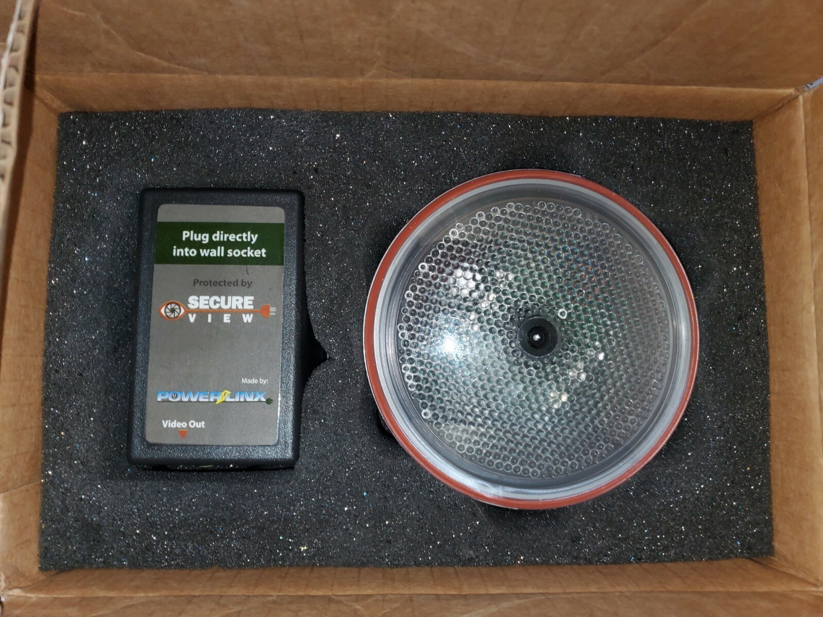 SecureView SVS-1 Outdoor Camera System – Powerline Based Camera PAR-38 Bulb!