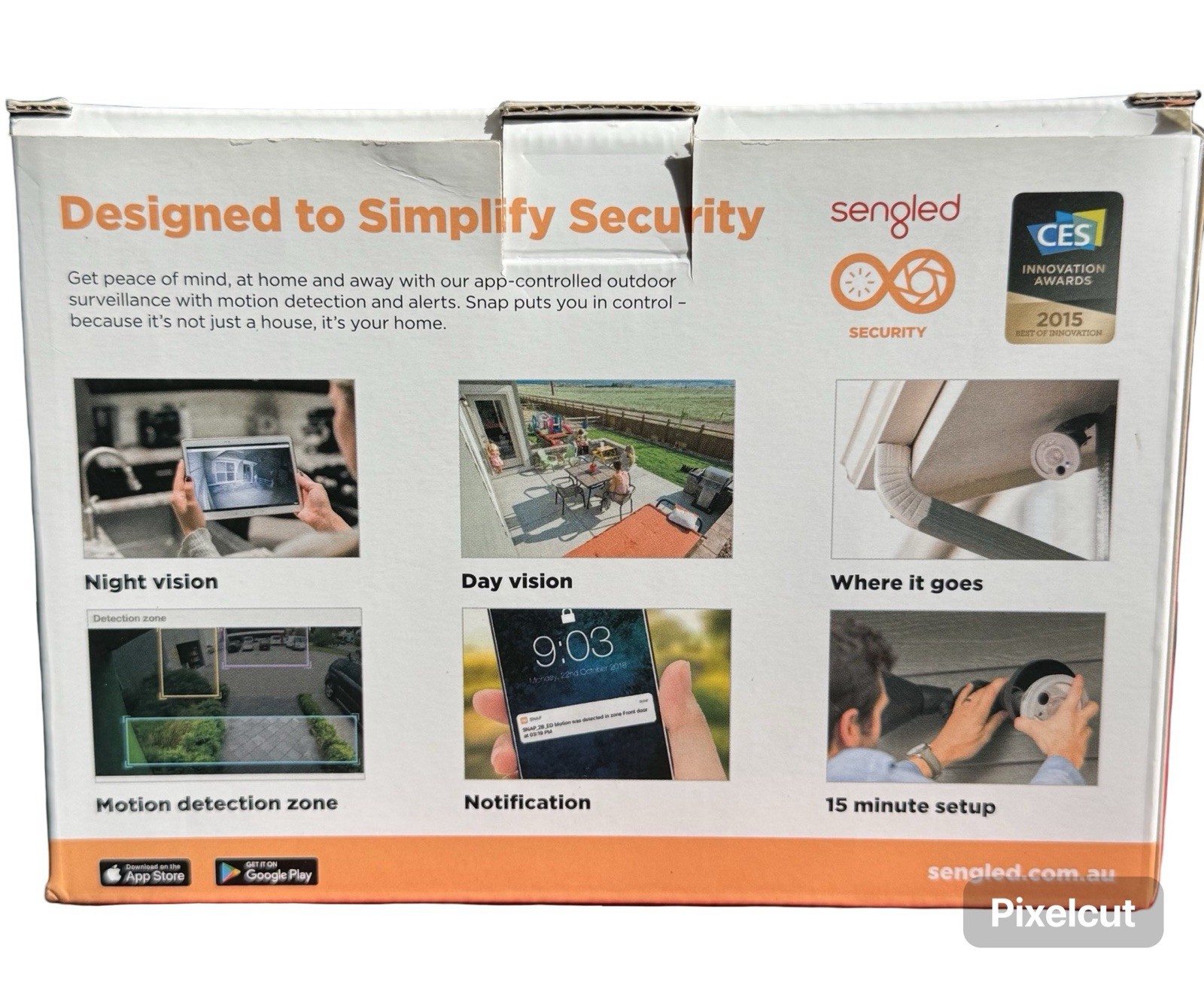 Sengled HD Smart Security Camera: Video Intercom Built Into Outdoor Floodlight