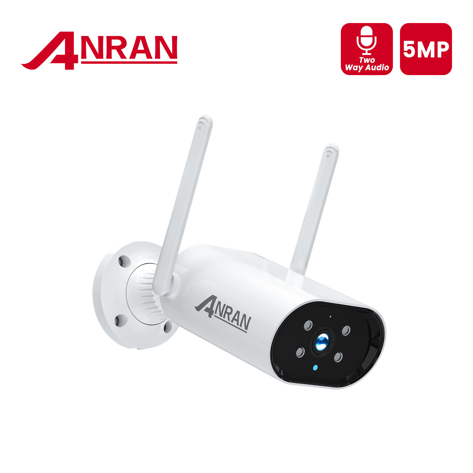 Security Camera 5MP HD For ANRAN Wireless Home Outdoor NVR System Night Vision