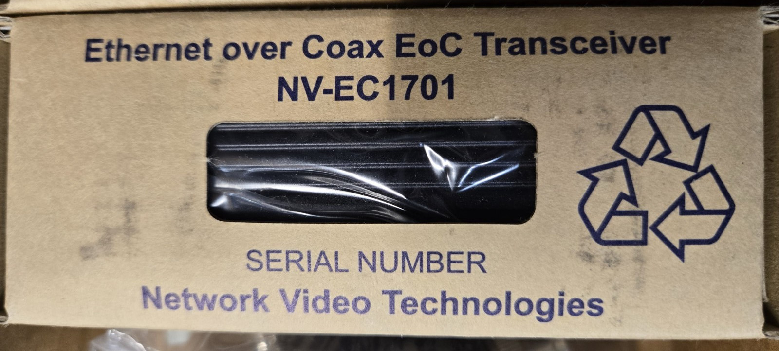 NVT NV-EC1701-KIT3 Ethernet over Coax EoC Transceiver Kit FAST FREE SHIPPING c