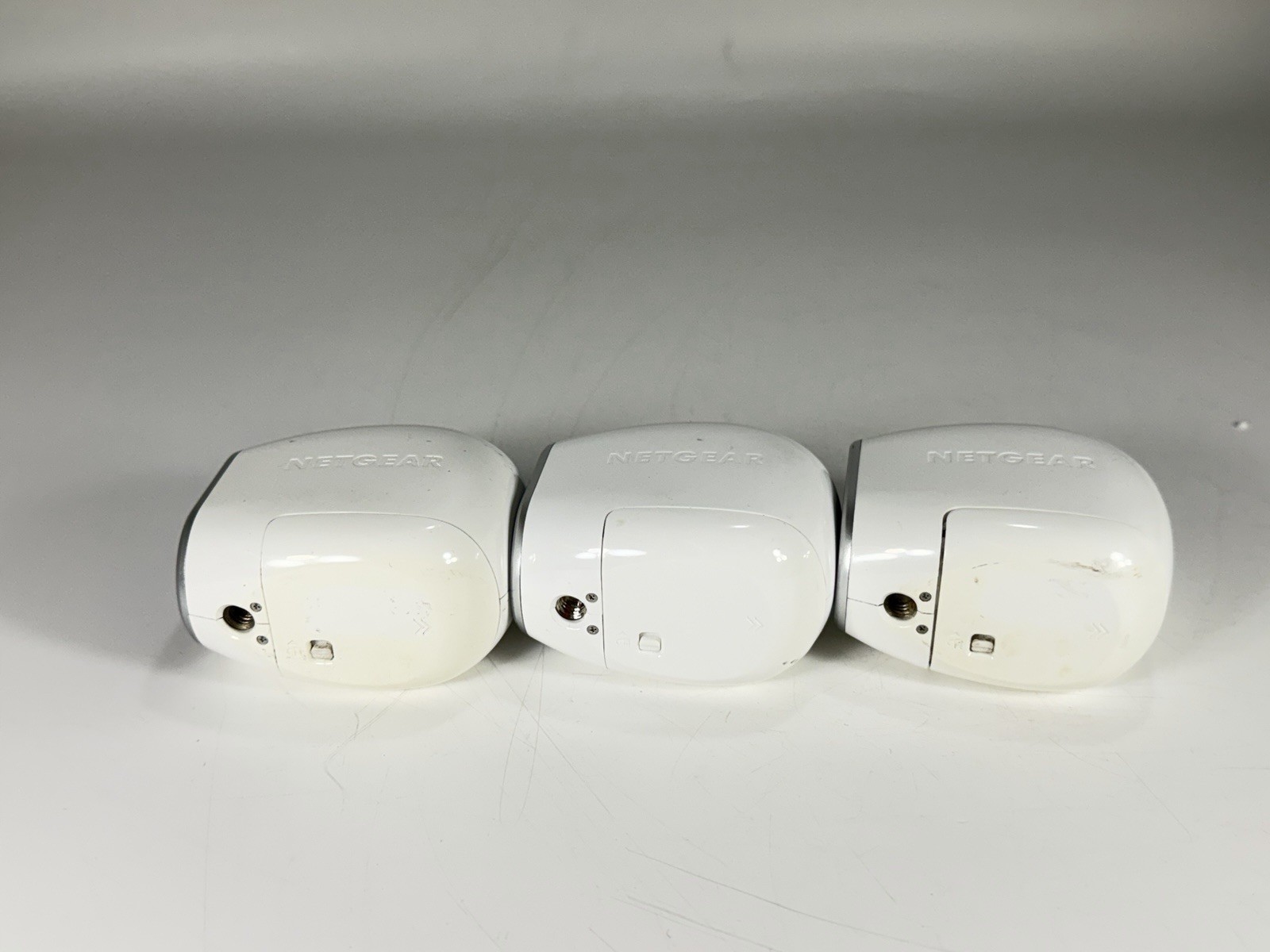 3x Netgear Arlo VMC3030 Indoor/Outdoor Add-On Security Camera – No Batteries