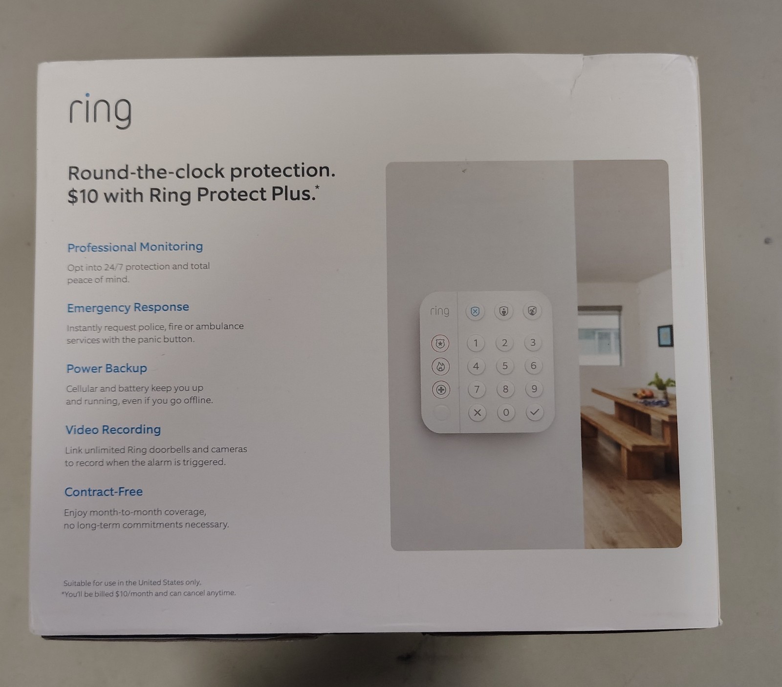 Ring Alarm 8-Piece Kit Home Security System – Works with Alexa