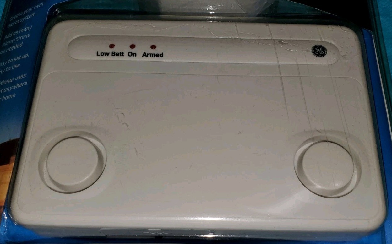 GE Wireless Alarm Siren for Security System 45136 | Choice Alert NEW FREE SHIPPN