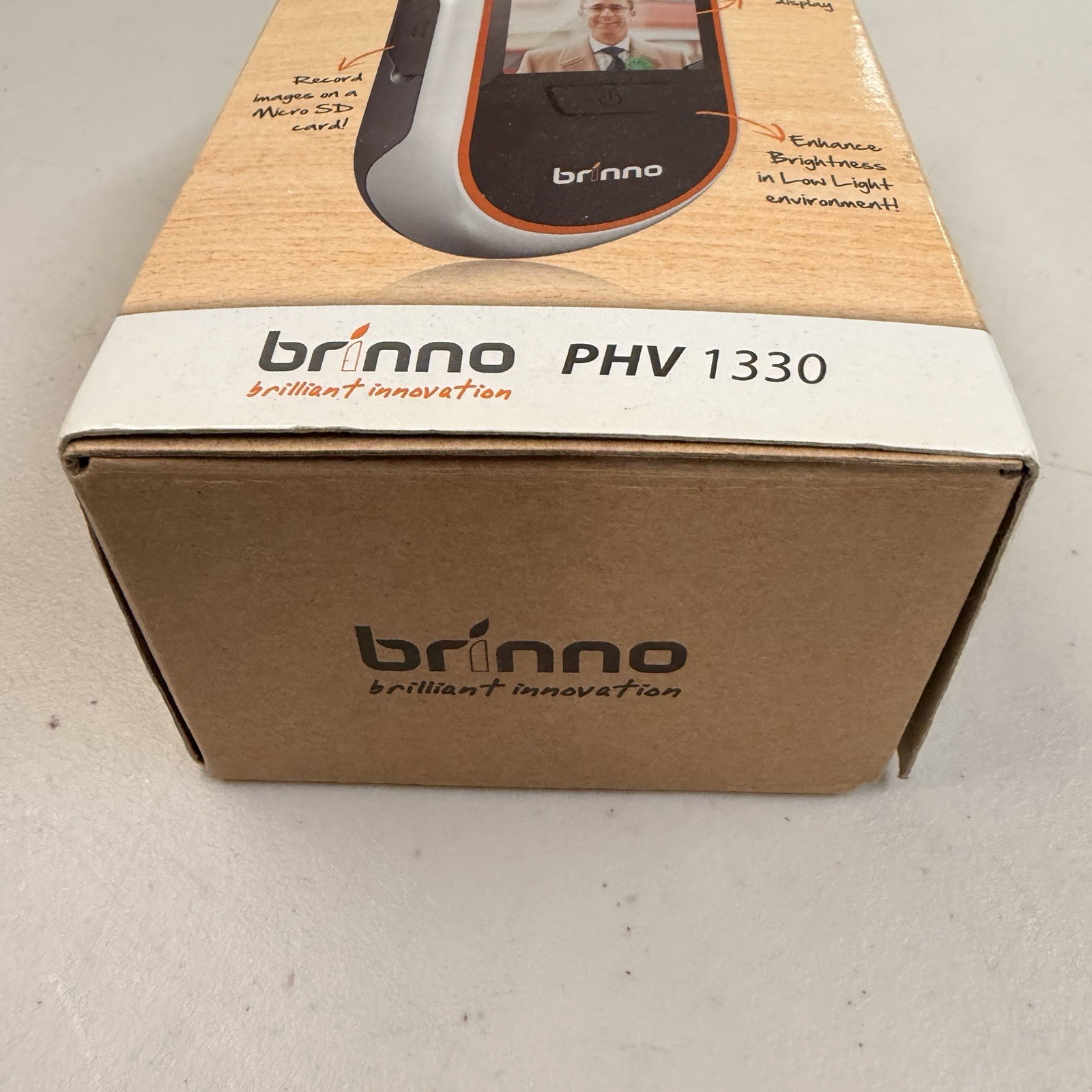 Brinno Peep Hole Viewer Model PHV 1330 w/ 3″ LCD Display New In Box!!