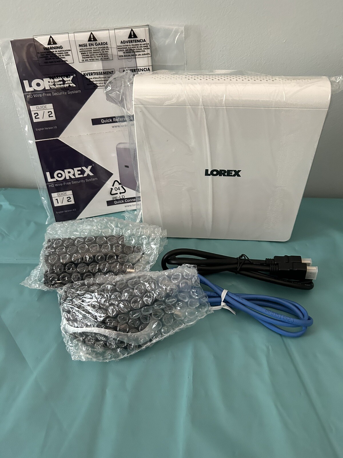 (New) LOREX LHWF1006G32, 6 CH, 1080p, WF Wireless, DVR 32GB(see Pictures)