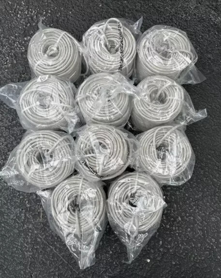 LOREX OEM Cat 5e x 4pcs Ethernet Network Cable Camera Grey 30m 100ft