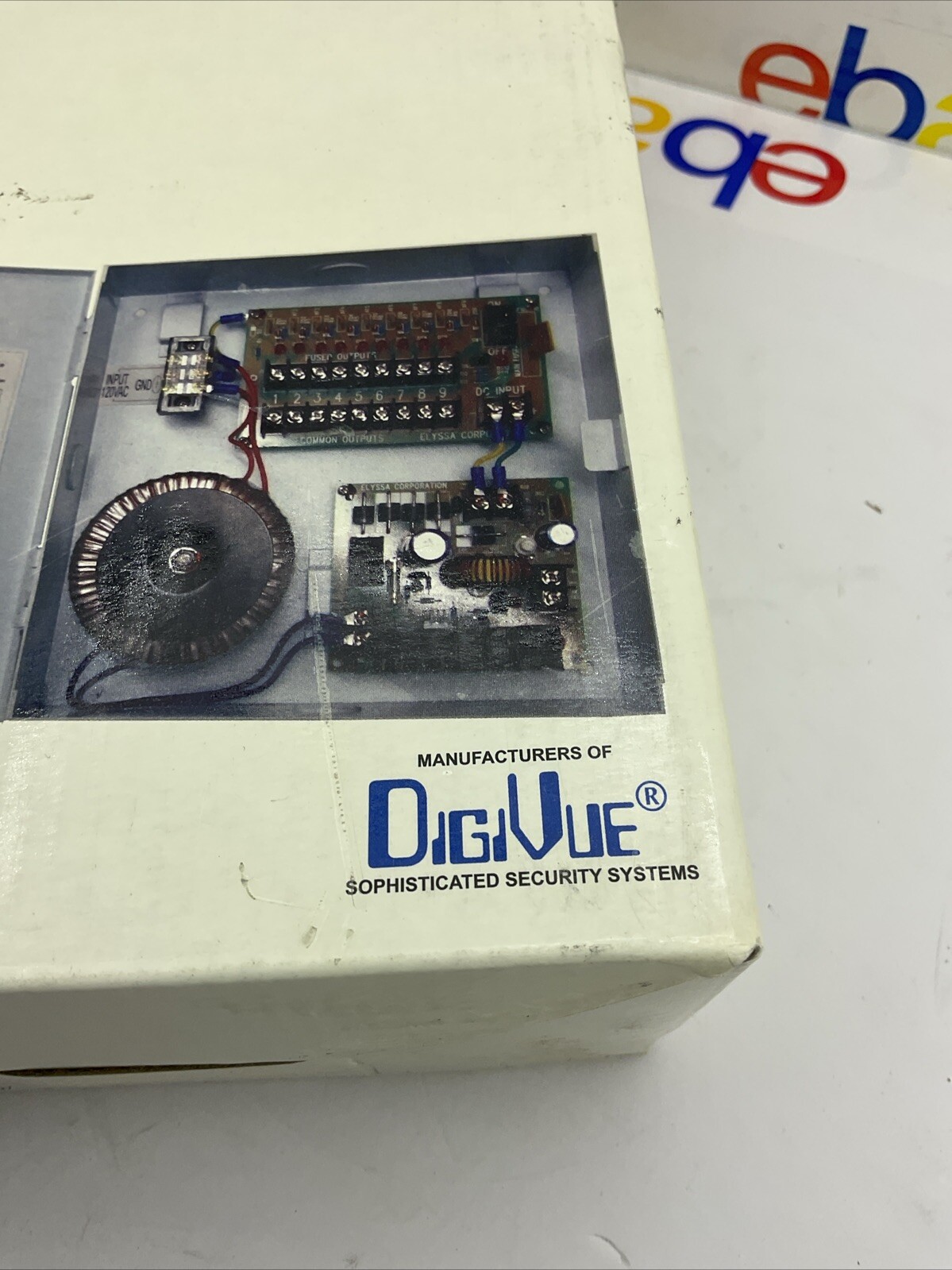 Elyssa corporation EPS-12VA9 CCTV camera and accessory power supply
