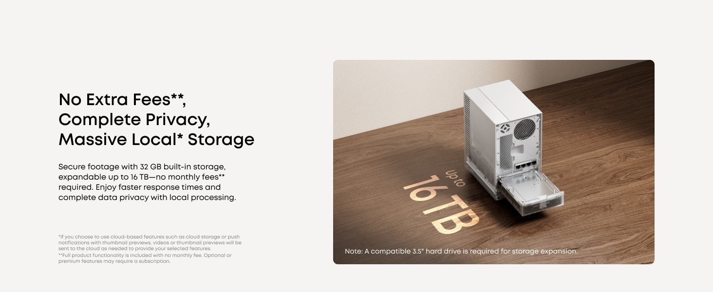 eufy HomeBase Pro S1 4G Backup 24hr Battery No Fee 32GB+16TB