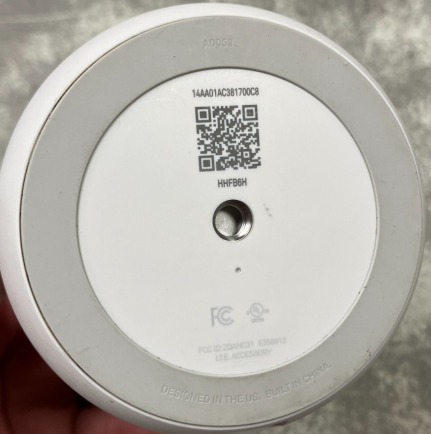 Nest A0053 NC3100US Camera & Power Supply
