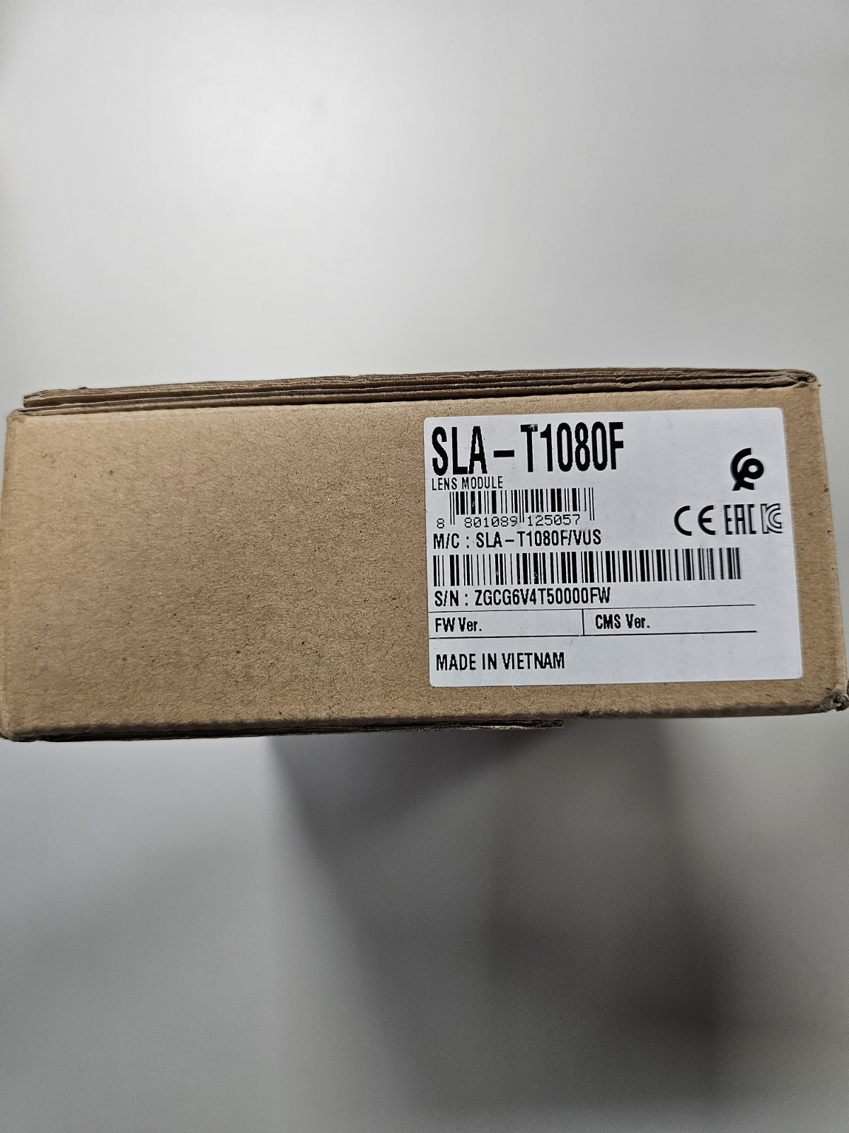 Hanwha Techwin SLA-T1080F 2MP 1.6mm fixed Security Camera Lens