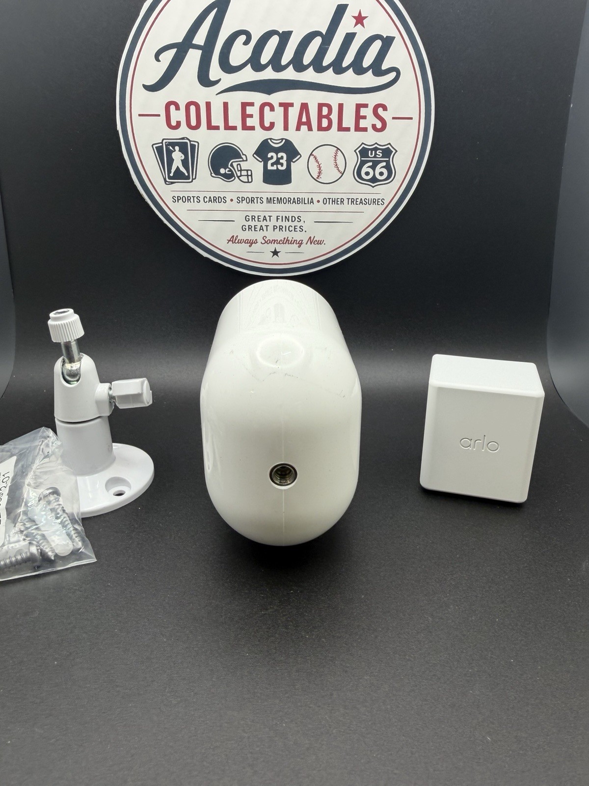 Arlo Pro 5S 2K Indoor/Outdoor Wire Free Spotlight Security Camera – White