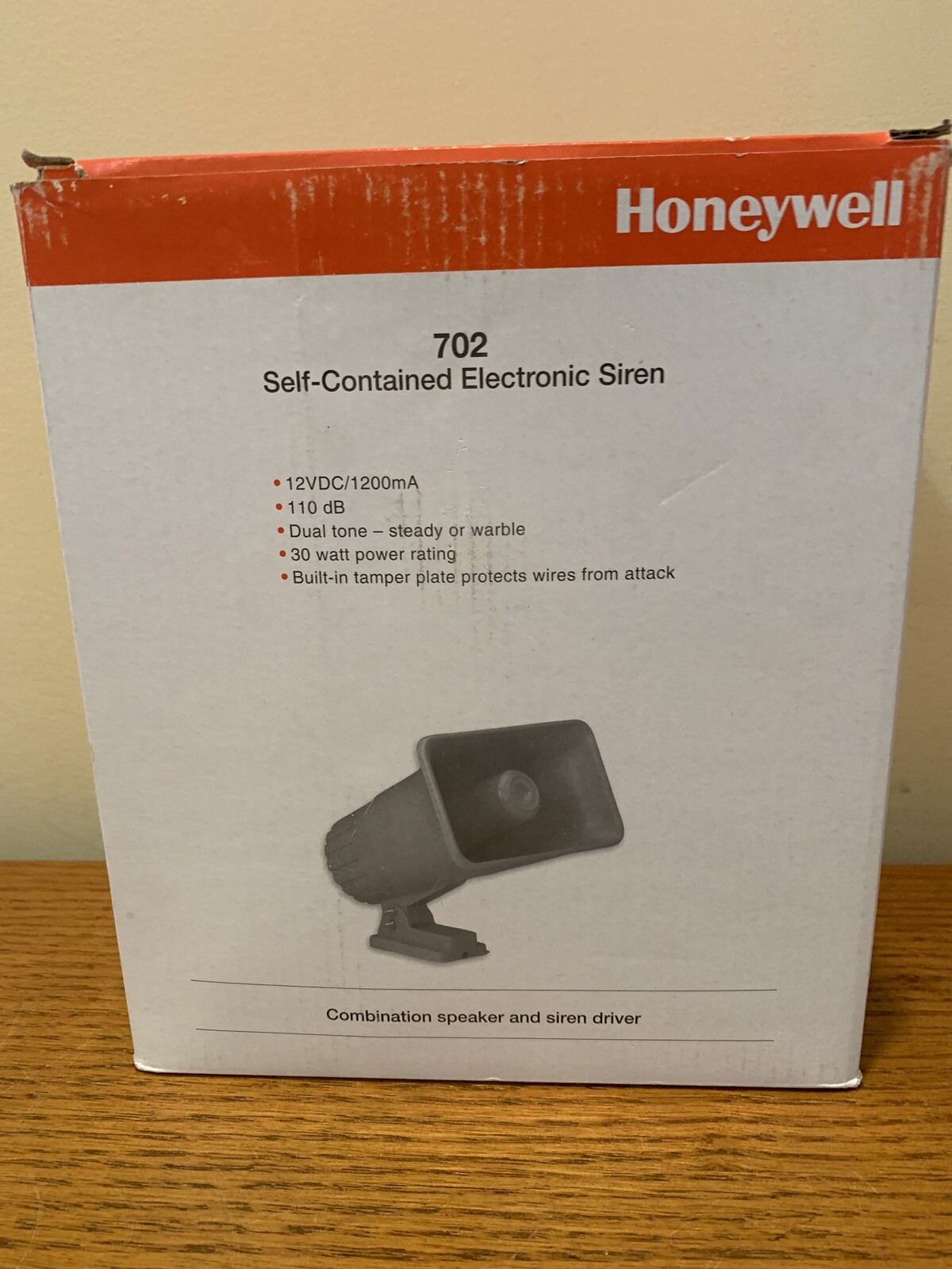 HONEYWELL 702 ELECTRIC SIREN – 12V DC – NEW
