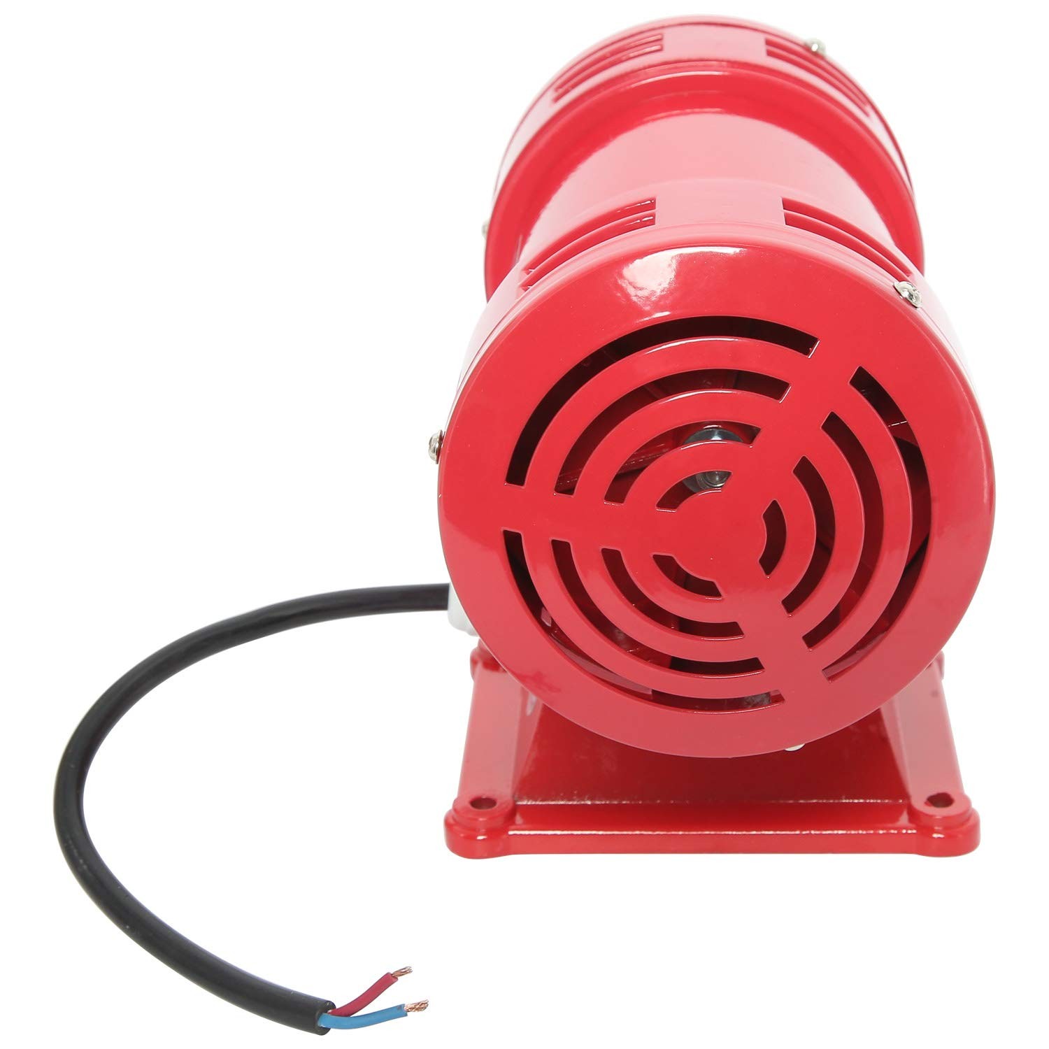 YaeCCC Air Raid Siren, 110V Electric Motor Driven Siren Alarm – 150db, Super …