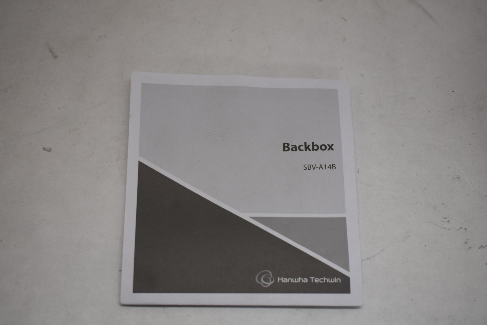 Backbox SBV-A14B Wisenet A Series Cameras for Gang Boxes Security A-Series