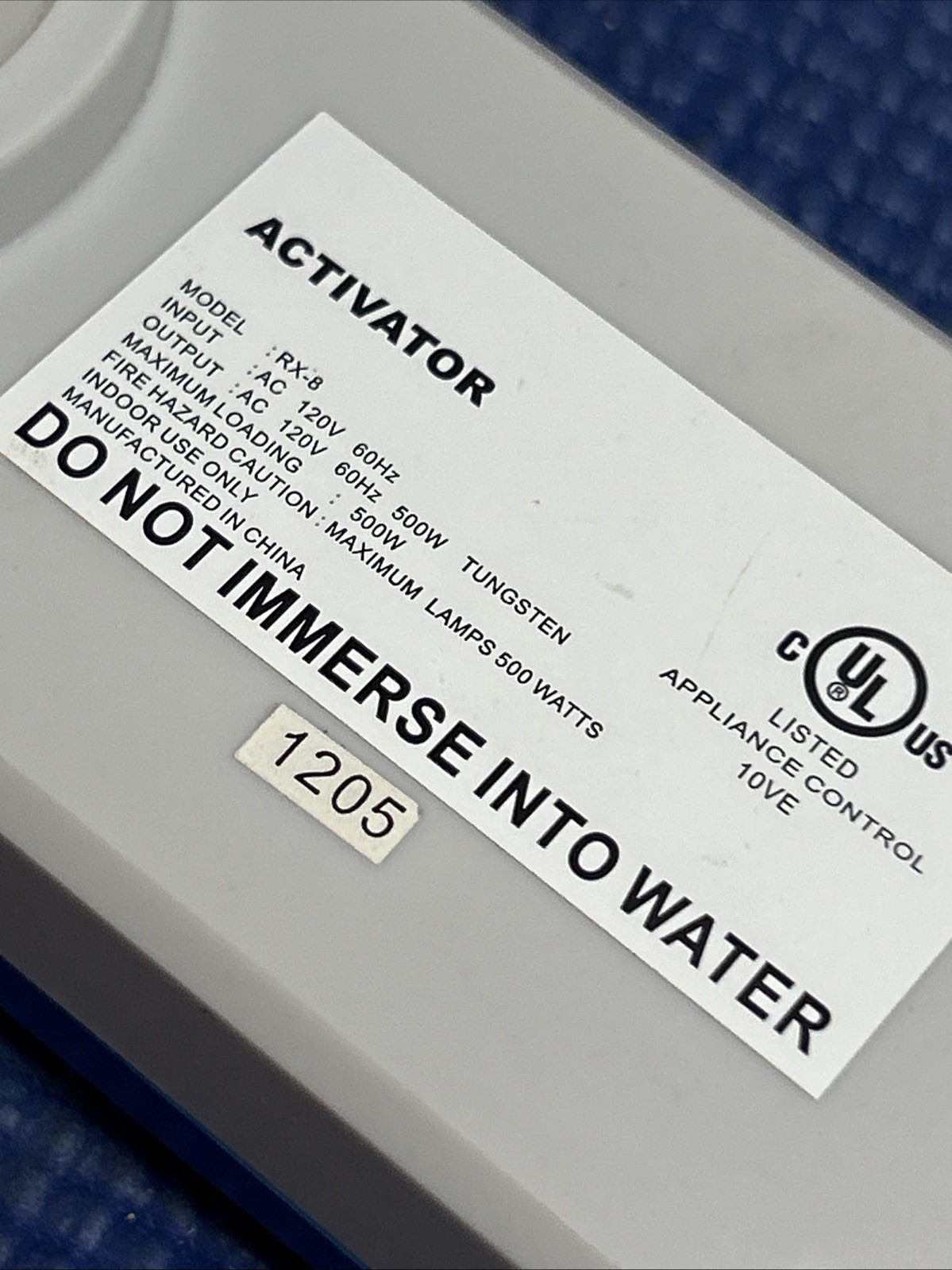 Safeguard Activator RX-8 Infrasonic Protects Home Night and Day from Intruders