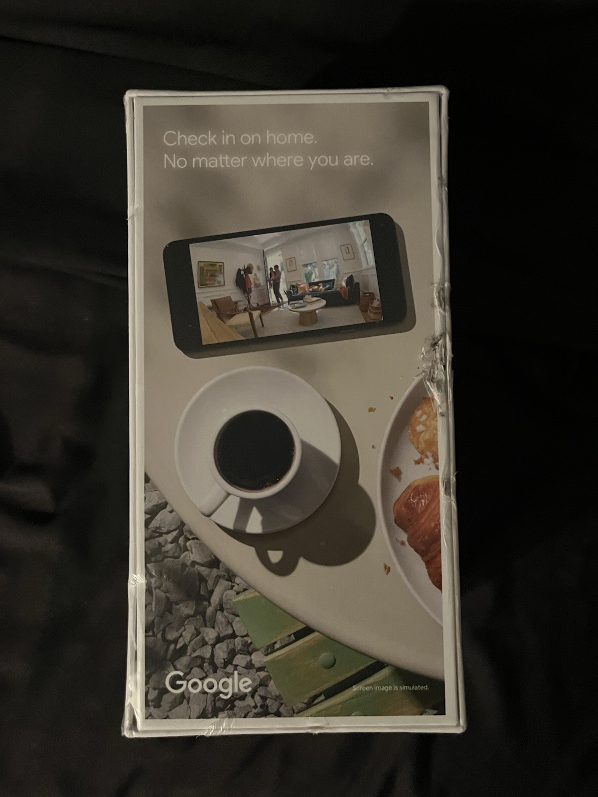 Google Nest Cam Indoor Wired 2nd Generation Google app – Fog color