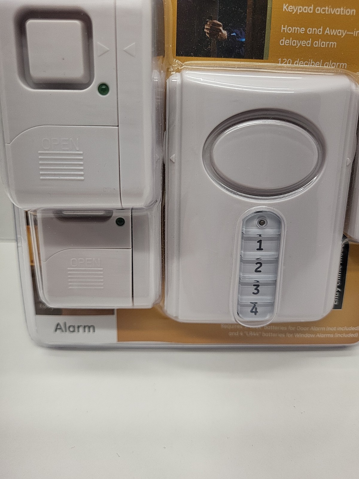 GE Window / Door Alarm Kit Personal Security Entry Chime Mode 51107 New