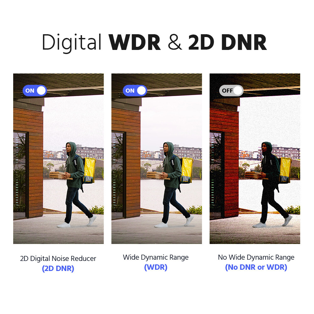 ANNKE 4pcs 5MP Security Camera Outdoor IR Night Vision Smart Motion WDR 3D DNR