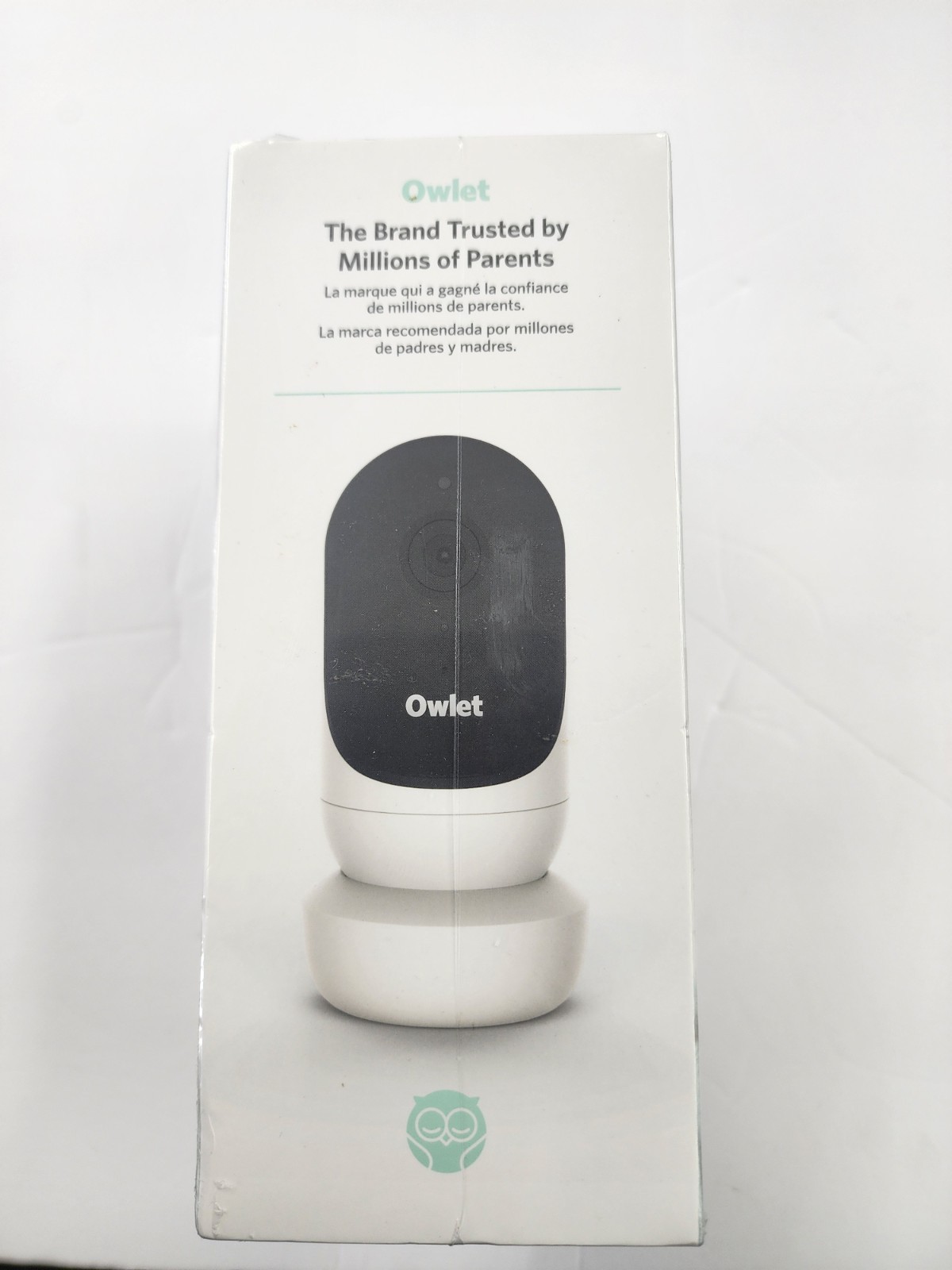 Owlet Cam 2 BC06NNBBJ Smart Video Baby Monitor White, Two-Way Audio, 1080P HD
