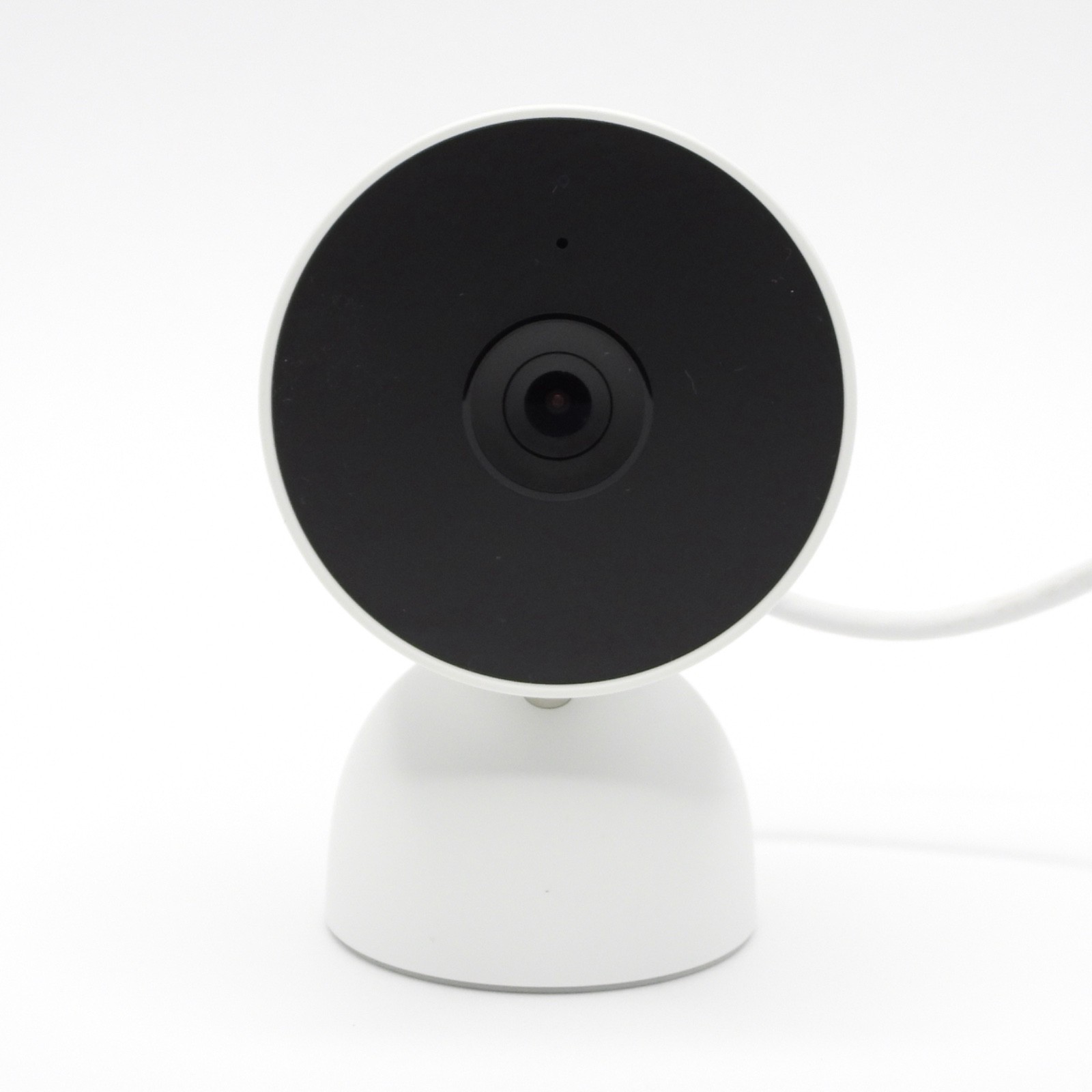 Google Nest Security Cam Indoor 1080p Wired 2nd Generation (White Snow) GJQ9T