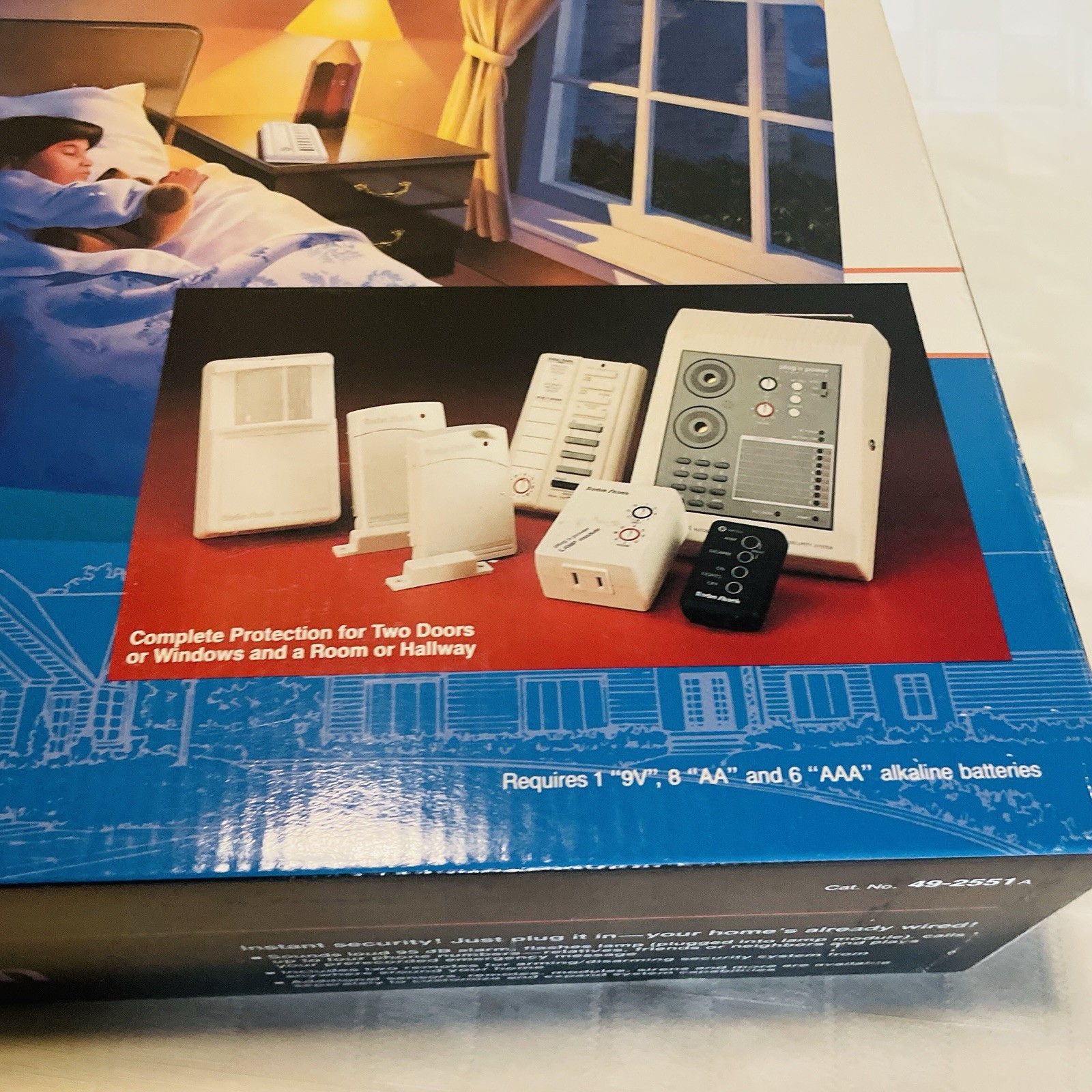 NOS Radio Shack Plug ‘N Power HOME SECURITY SYSTEM #49-2551