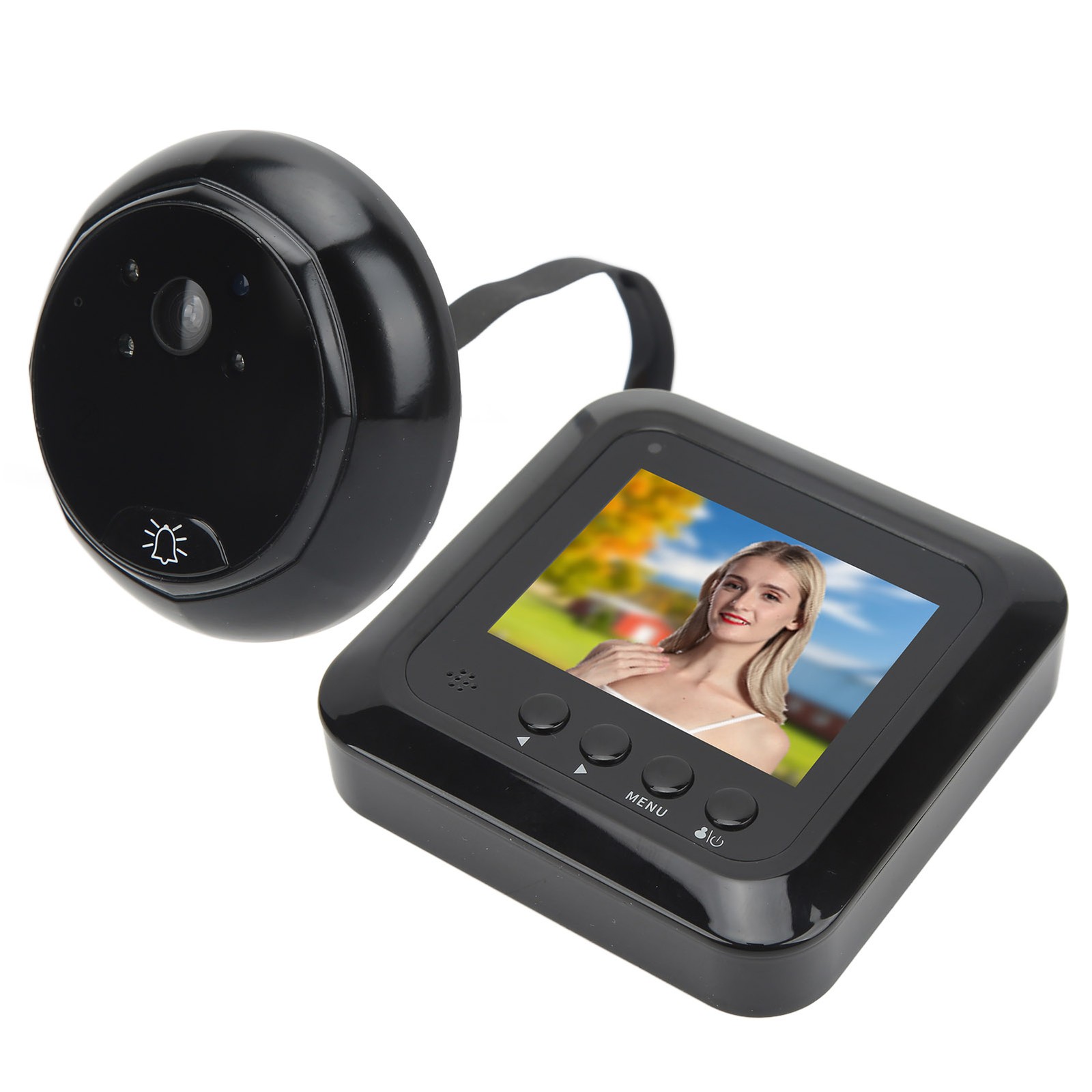Video Door Phone System Digital Door Viewer Infrared Night 160 Degree