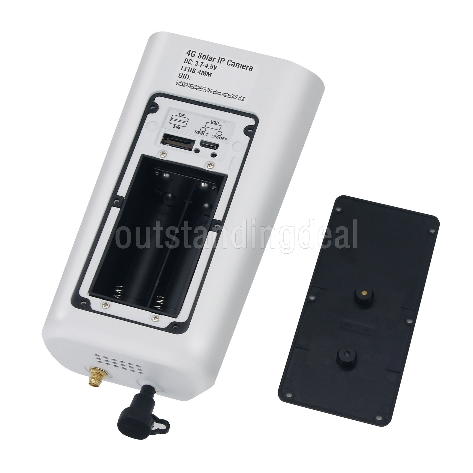 4G SIM Card Waterproof Solar Power Camera support Battery Audio PIR HD Camera /