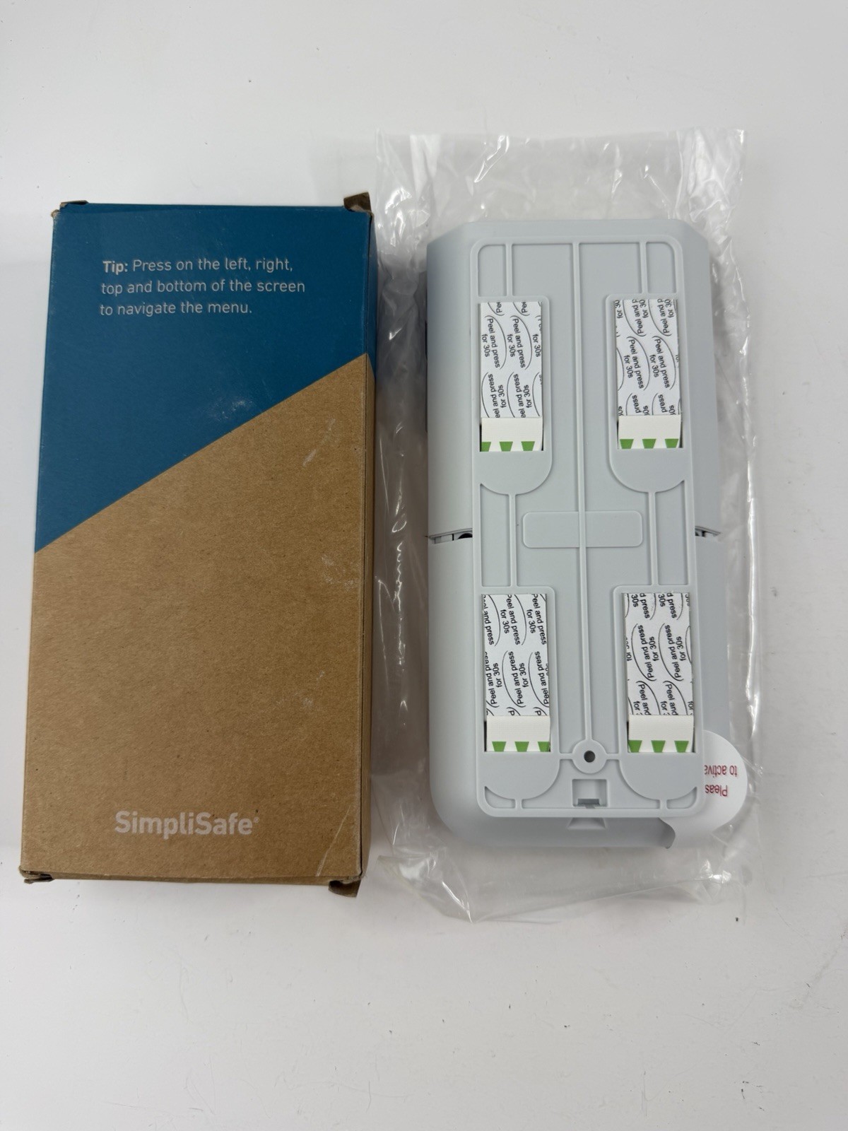 SimpliSafe Home Security System Wireless Security Keypad KP3W 3rd Gen White