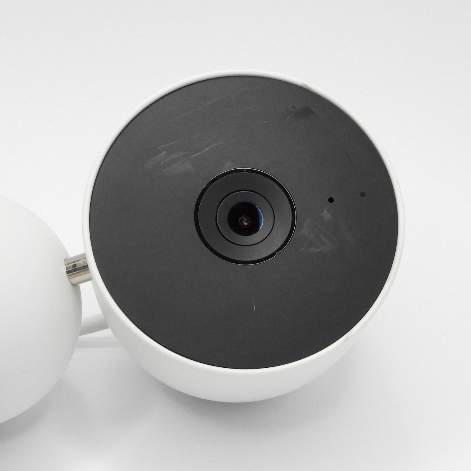 Google Nest Security Cam Indoor 1080p Wired 2nd Generation (White Snow) GJQ9T