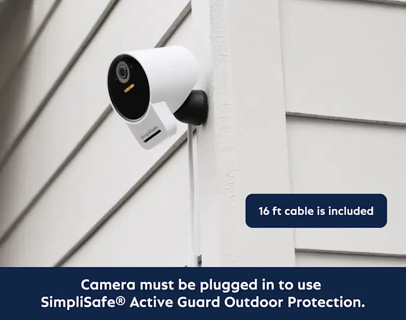 Simplisafe Outdoor Security Camera Series 2, US Stock, No Import Fee