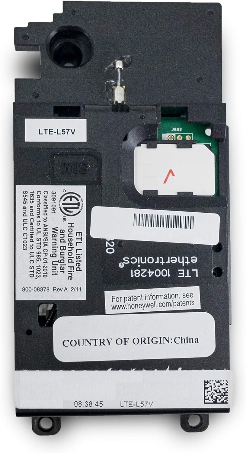 Honeywell Cellular Radio (LTEL-57V) for LYNX Touch L5210 and L7000
