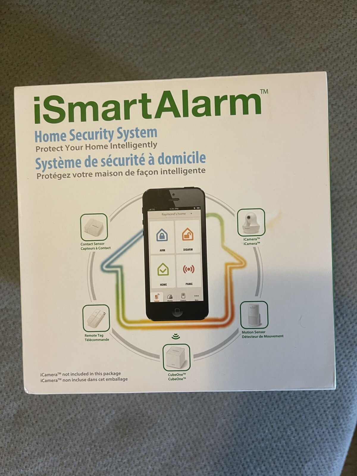 iSmartAlarm Home Security System Package