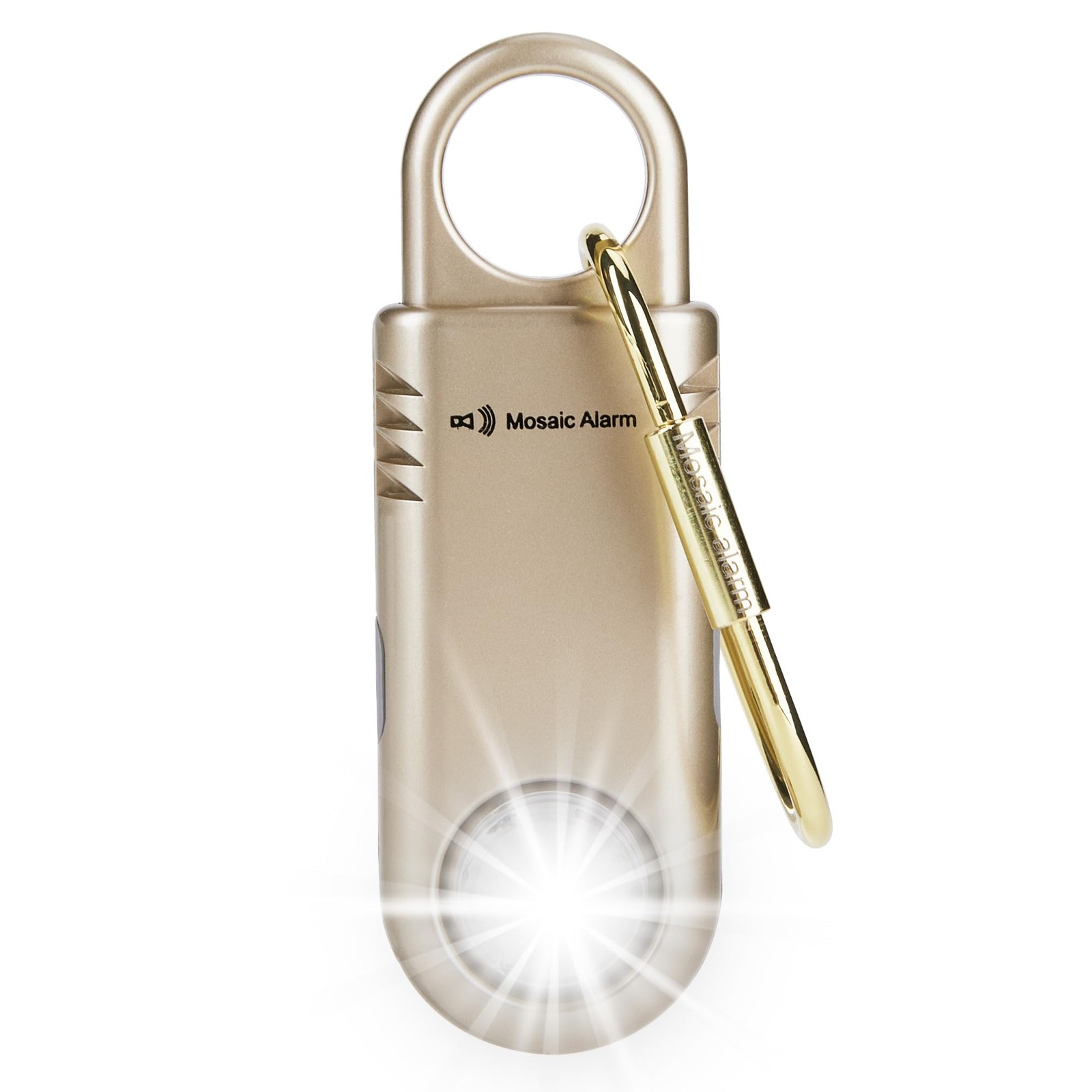 135dB Rechargeable Personal Safety Alarm Built-in Ultra-Bright Flashlight Non…