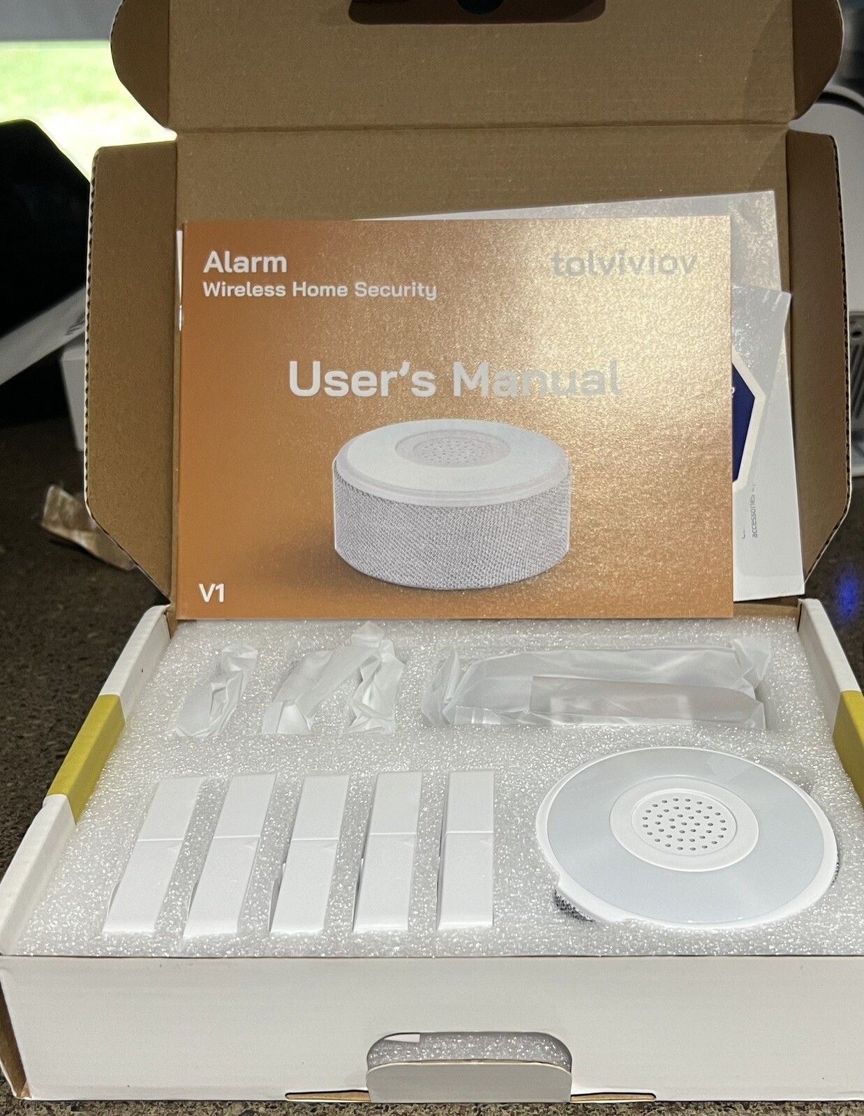 Home Alarm System Tolviviov 8 Pieces Kit