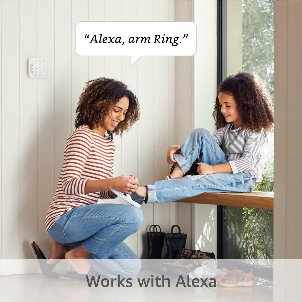 Ring Alarm 8-piece kit (2nd Gen) – home security Works with Alexa BRAND NEW