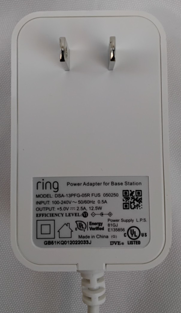 Ring Alarm Home Security Base Station US (Unit Only w/cord) Tested #Z5263