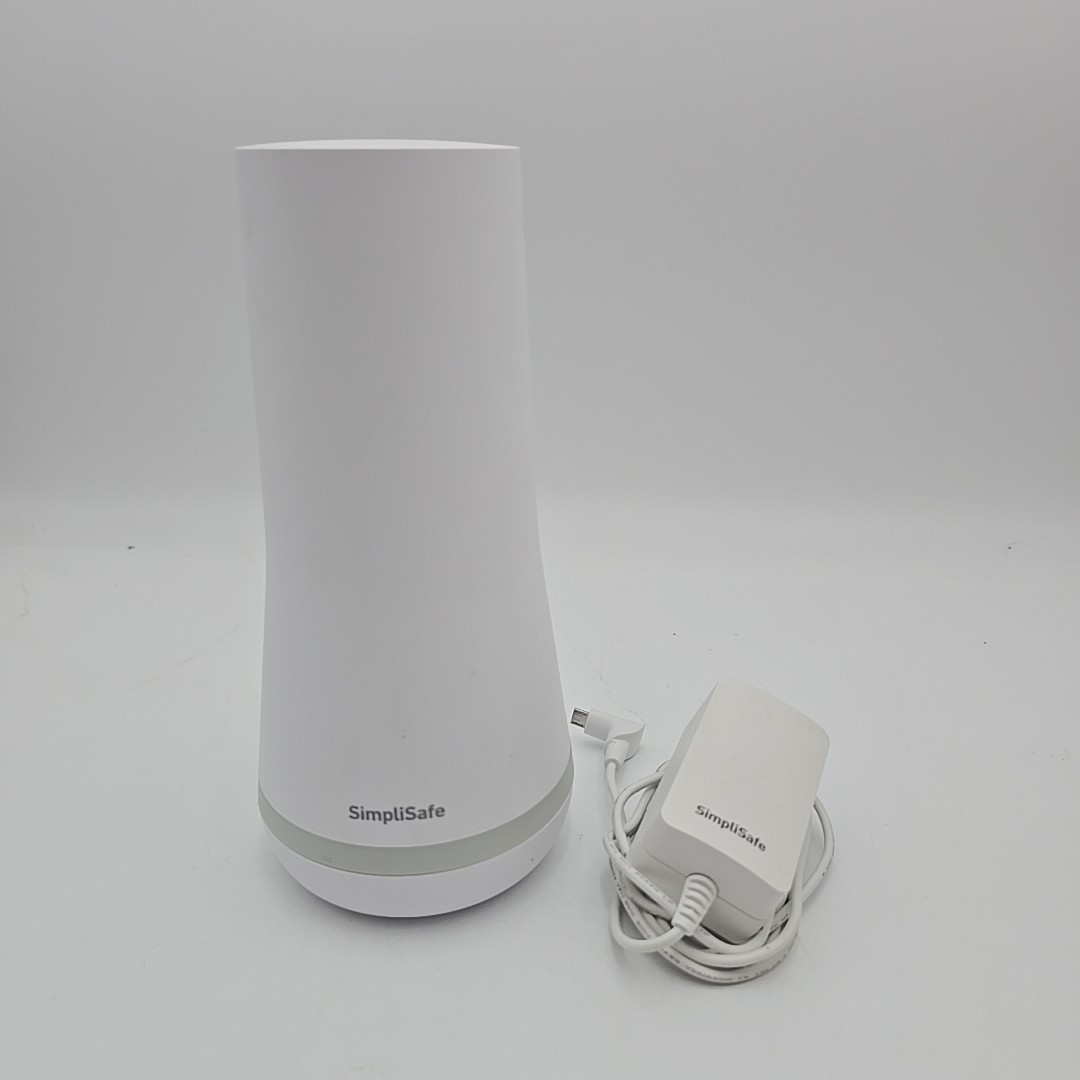 Simplisafe SSBS3 Home Security Base Station White w/Power Supply