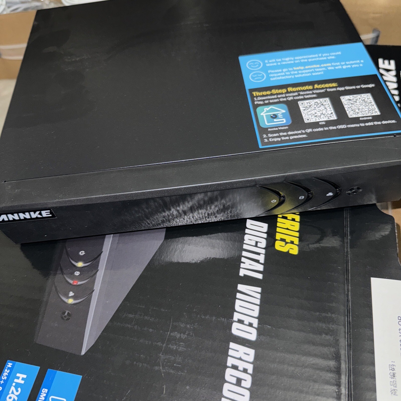 Annke Soter Series H.265+ Digital Video Recorder 5mp Motion Detector 8 Cameras
