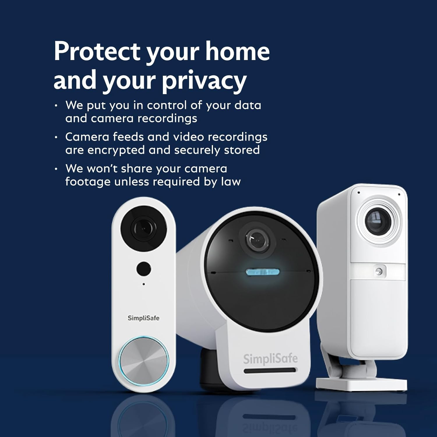 Simplisafe 9 Piece Wireless Home Security System W/Hd Camera – Optional 24/7 Pro